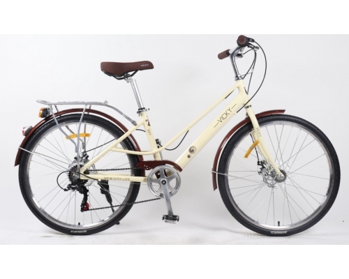  Xe đạp mini khung nhôm bánh 26 VICKY SKY